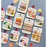 Spotty Hair Clips || T-Rex