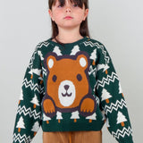 Knit Sweater || Dark Green, Winter Cub