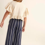 Embellished Jacquard T-Shirt || Ivory