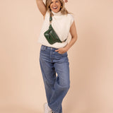 Beck's Bum Bag || Pine Green Classic Leather