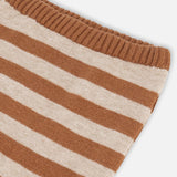Knitted Sweater & Pant Set || Sage Green & Brown Sugar Stripe