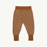 Knit Pants || Two-Tone Beige