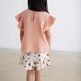 Soft Gauze Top || Pink