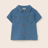 Forest Chambray Denim Shirt || Blue