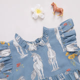 Girls Jennifer Dress || Unicorn Field
