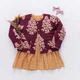 Girls Charlie Dress || Inca Gold Tear Drop