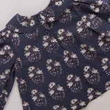 Baby Girls Dawson 2 Piece Set || Navy Strawflower