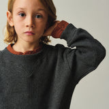 Soft Knit Sweater || Dark Grey