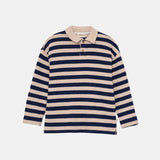 Wide Stripes Sweater || Beige