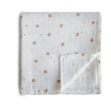 Organic Cotton Muslin Swaddle Blanket