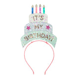 Birthday cake headdress