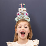 Birthday cake headdress