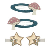 Magical toadstool clip set