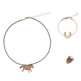 Horse jewelry set