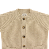 Geertje Merino Wool Jumpsuit || Biscotti Melange