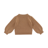 Kasine Merino Wool Sweater || Hazelnut