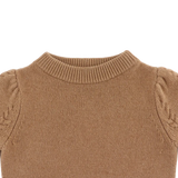 Kasine Merino Wool Sweater || Hazelnut