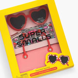 Heartfelt Sparkle Sunglasses & Case