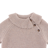 Vivenne Merino Wool Jumpsuit || Ash Rose