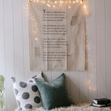 Twinkle Twinkle Little Star || Canvas Wall Hanging