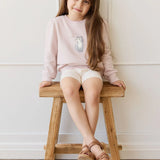 Organic Cotton Monroe Sweatshirt || Little Moon Soft Misty Rose