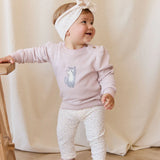 Organic Cotton Monroe Sweatshirt || Little Moon Soft Misty Rose