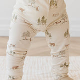 Organic Cotton Everyday Legging || Pine Forest Friends