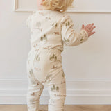 Organic Cotton Everyday Legging || Pine Forest Friends