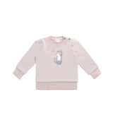 Organic Cotton Monroe Sweatshirt || Little Moon Soft Misty Rose