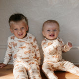 Kids Organic PJ Set || Highland Cow