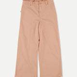 Twill Flared Pants || Pink