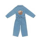 Lard Denim Jumpsuit || Western Bear