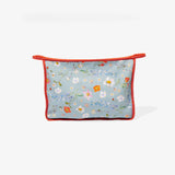 Large Zip Bag || Light Floral