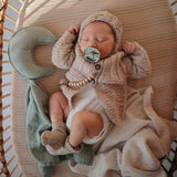 Frigg Moon Natural Rubber Baby Pacifier || Sage & Portobello