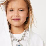 Spinning Snowflake Necklace