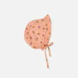 Organic Liberty Baby Bonnet || Pink