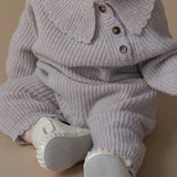 Vivenne Merino Wool Jumpsuit || Ash Rose