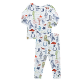 Kids Bamboo PJ Set || Western Dreams