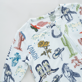 Baby Bamboo Romper || Western Dreams