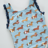 Girls Sylvie Suit || Swim Dachshunds