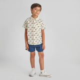 Boys Jack Shirt || Dachshunds in Sweaters