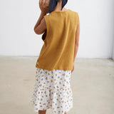 Bouquet Gauze Skirt || Pink