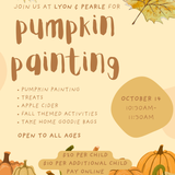 Pumpkin Painting Event