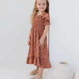 Lexi Dress || Red Floral