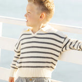 Collared Sweater || Stripe