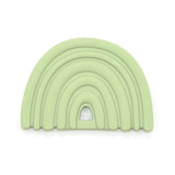 Silicone Rainbow Teether || Mint