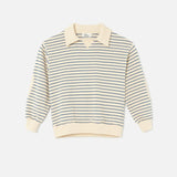 Striped Sweater || Blue & Stone