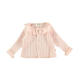 Baby Jacket || Pink with Ruffles