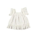 Dress || White with Ruffles