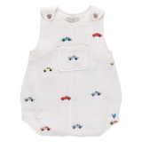 Baby Boys Noah Jumper || Vintage Car Embroidery